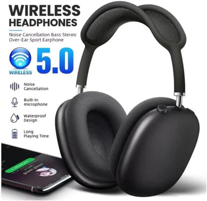 P9 Wireless Headphones – Deep Bass, Bluetooth 5.0, Built-in Mic Pak Technivo