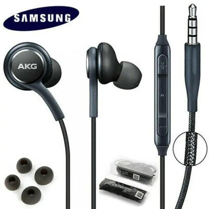 Official Samsung AKG Handsfree – 3.5mm Jack Wired Earphones Pak Technivo