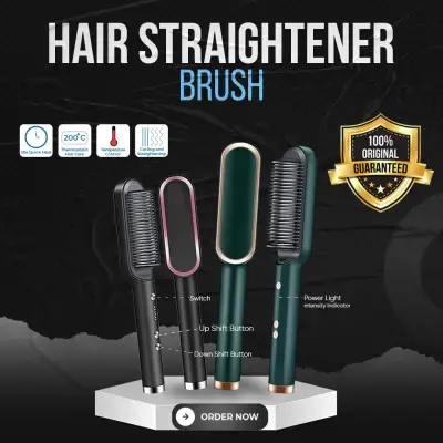 Prime Electric Hair Straightening Comb Velvet Prime