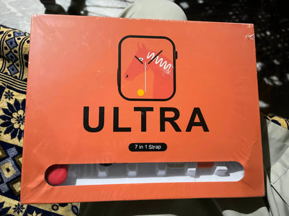 7 In 1 Ultra Smart Watch Series 8 -7 Straps Velvet Prime