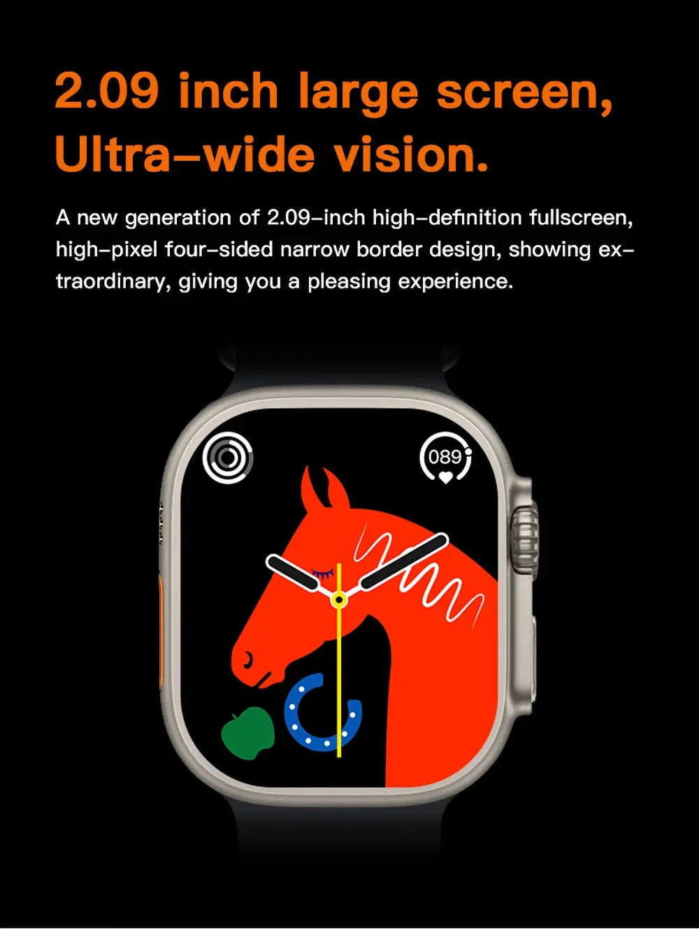 Original T900 Ultra2 Big 2.19" IPS Display Smart Watch Pak Technivo