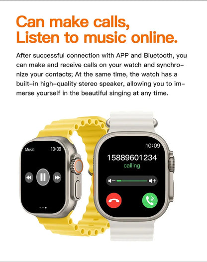 7-in-1 Ultra 2 Smart Watch with 7 Straps – Multi-Function Smartwatch for Boys & Girls | Gift Ready Pak Technivo