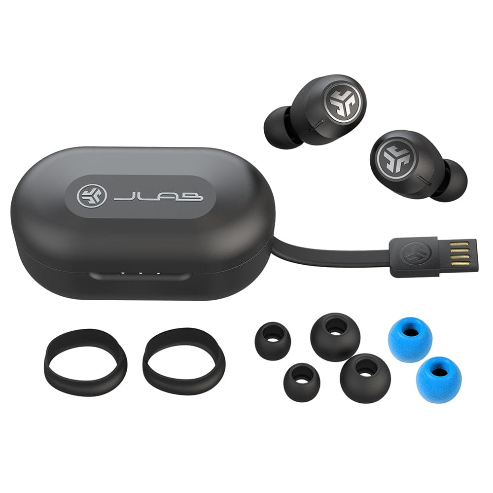 JLab JBuds Air ANC True Wireless Earbuds – Hybrid ANC, Bluetooth 5.2, 40+ Hrs Battery, ENC Mic, IPX5