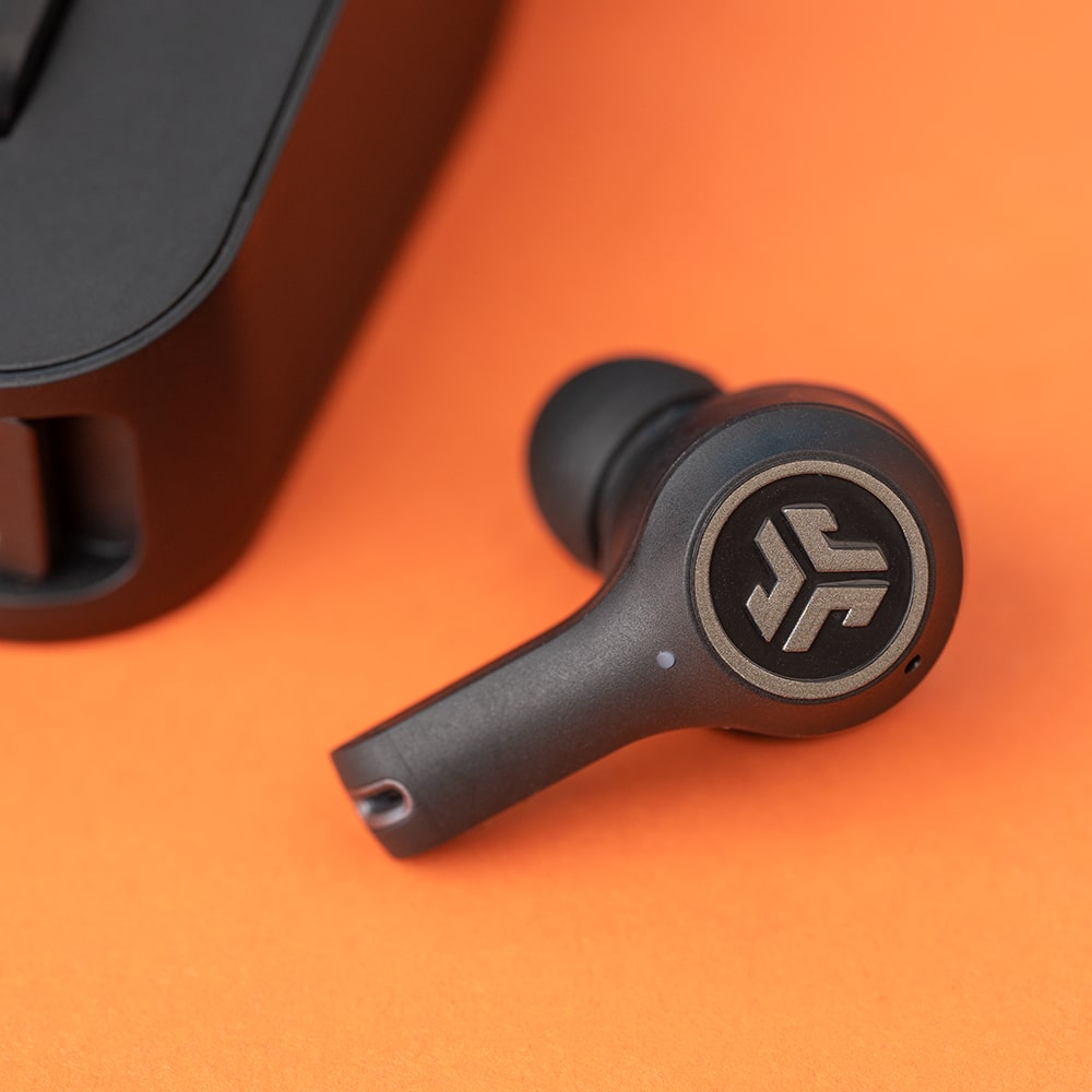 JLab Epic Air ANC True Wireless Earbuds Gen 2 – 48+ Hrs Playtime, Hybrid ANC, Wear Sensors, IP55, Wireless Charging