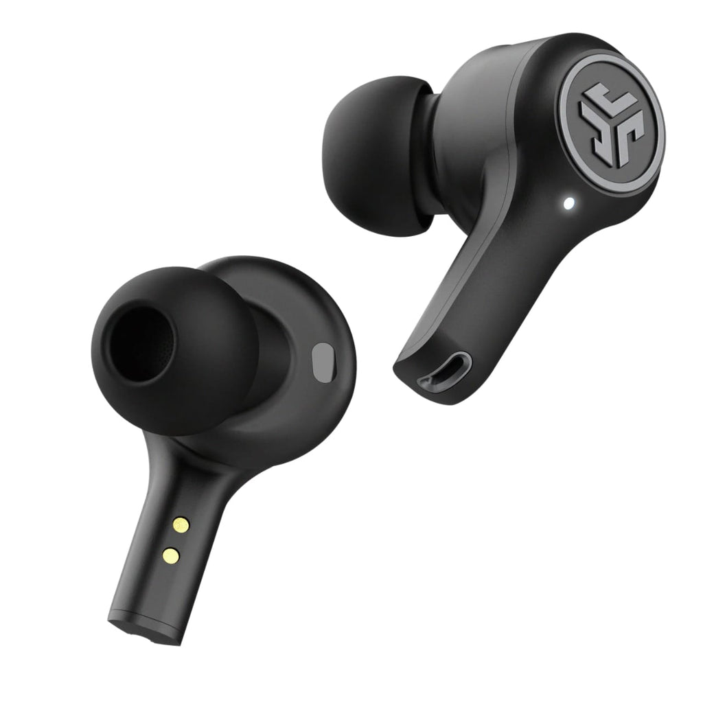 JLab Epic Air ANC True Wireless Earbuds Gen 2 – 48+ Hrs Playtime, Hybrid ANC, Wear Sensors, IP55, Wireless Charging
