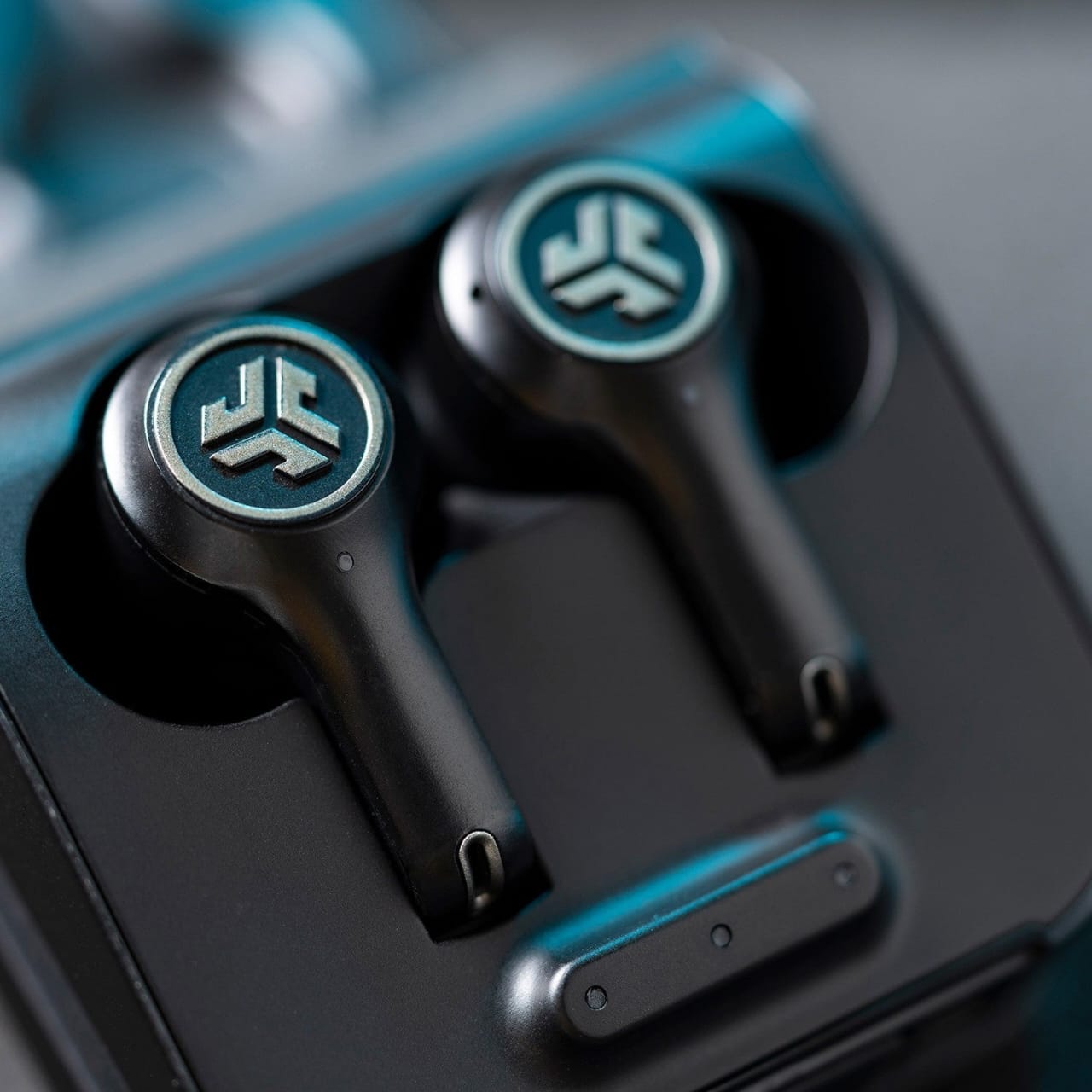 JLab Epic Air ANC True Wireless Earbuds Gen 2 – 48+ Hrs Playtime, Hybrid ANC, Wear Sensors, IP55, Wireless Charging