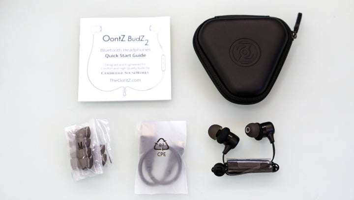 OontZ BudZ 2 Waterproof Bluetooth Earphones - Noise Cancelling with Superior Sound